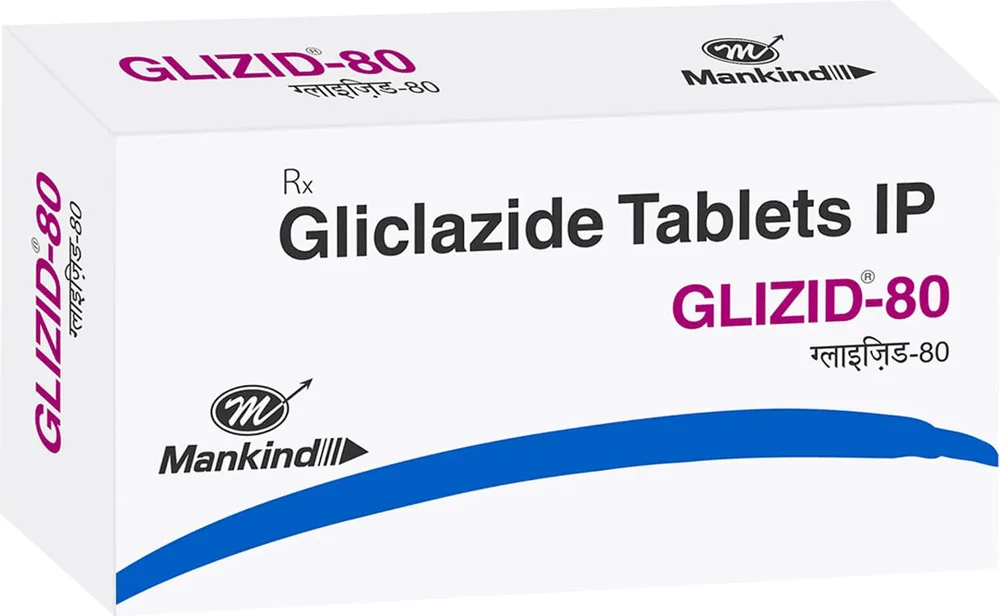 Glizid 80mg Strip Of 15 Tablets