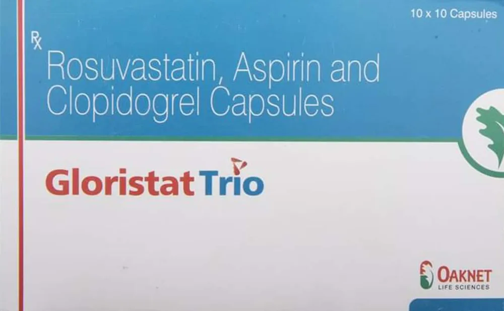 Gloristat Trio Strip Of 10 Capsules