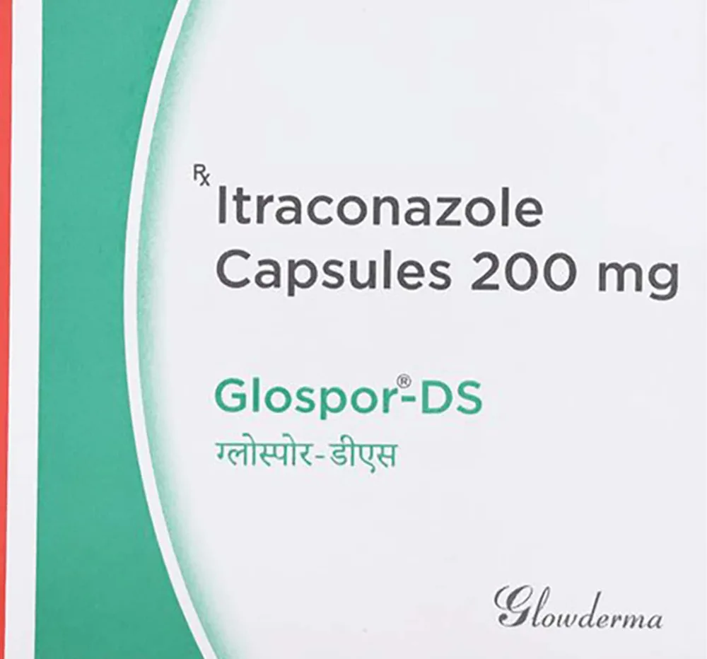 Glospor Ds 200mg Strip Of 10 Capsules
