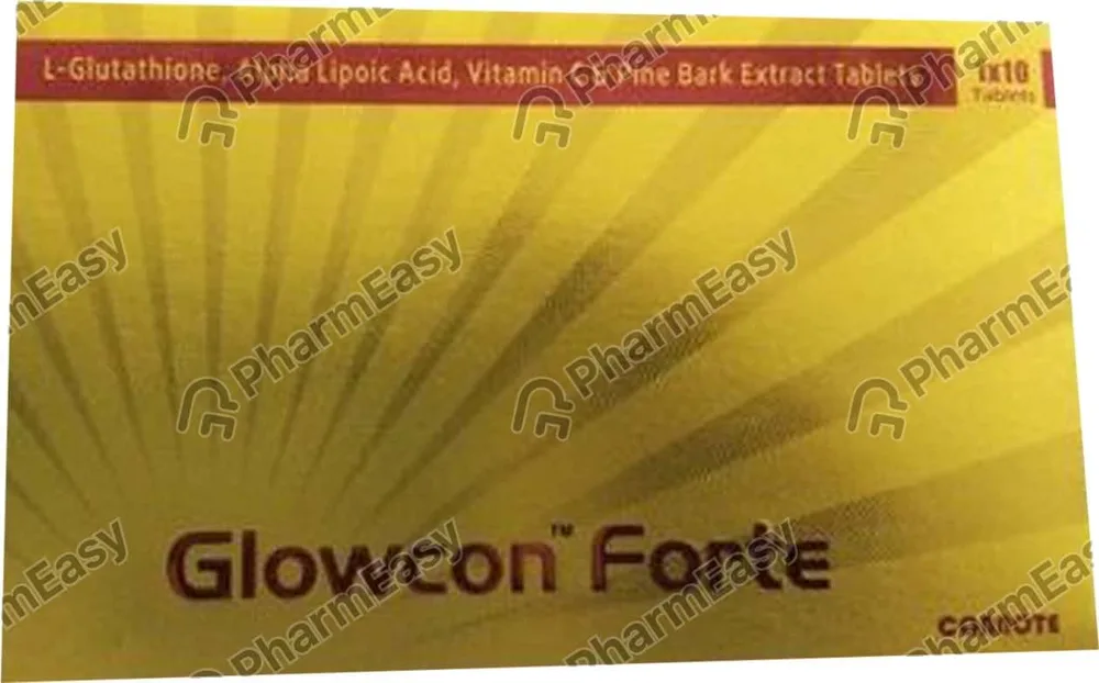 Glowcon Forte Strip Of 10 Tablets