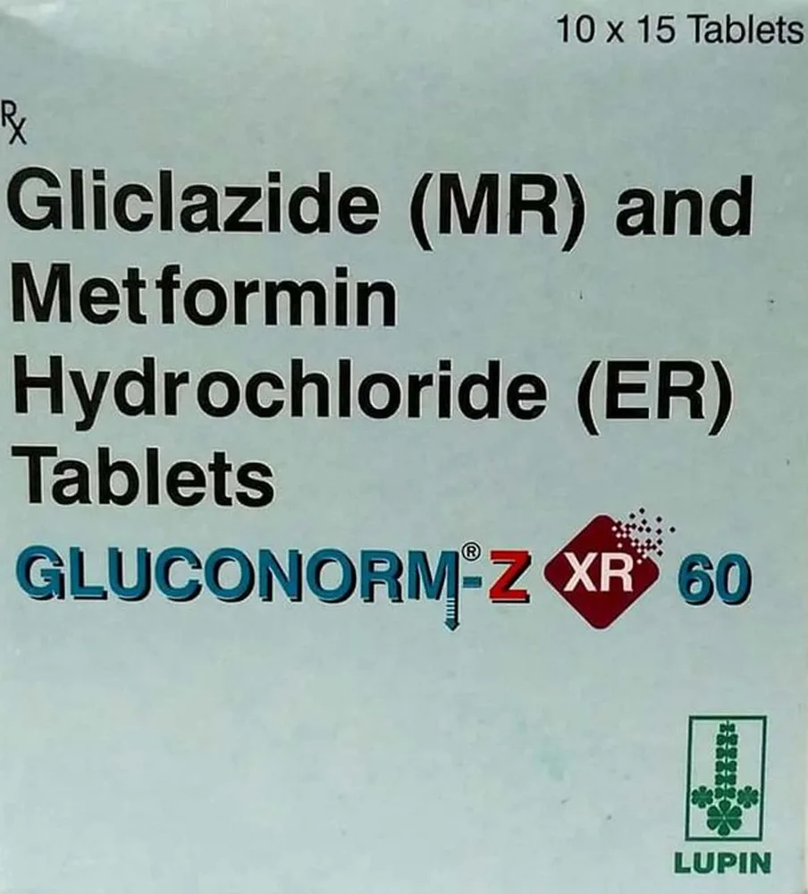 Gluconorm Z Xr 60 Strip Of 15 Tablets