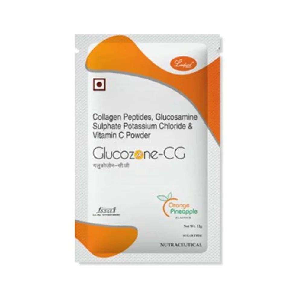 Glucozone Cg Orange Pineapple Flavour Sugar Free Sachet Of 12gm Powder