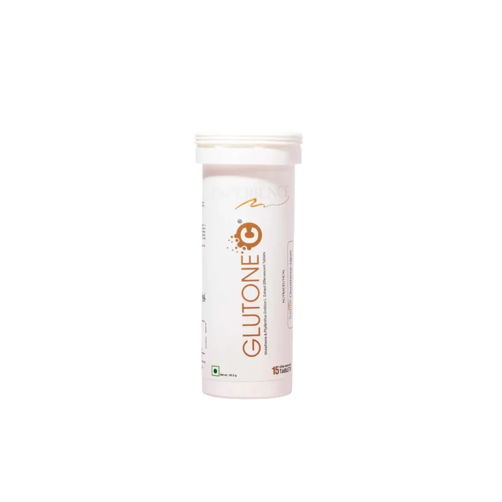 Glutone C Bottle Of 15 Effervescent Tablets