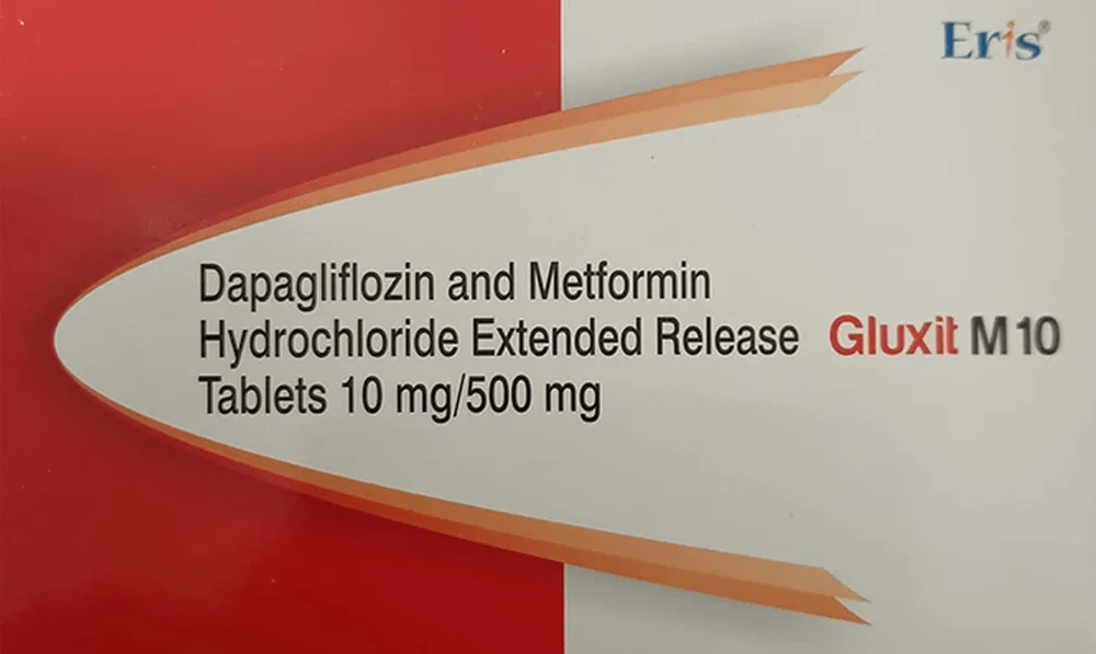 Gluxit M 10mg Strip Of 10 Tablets
