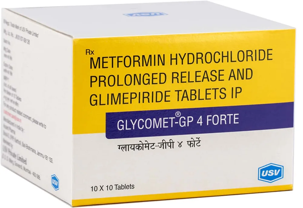Glycomet-GP-4 Forte Tablet