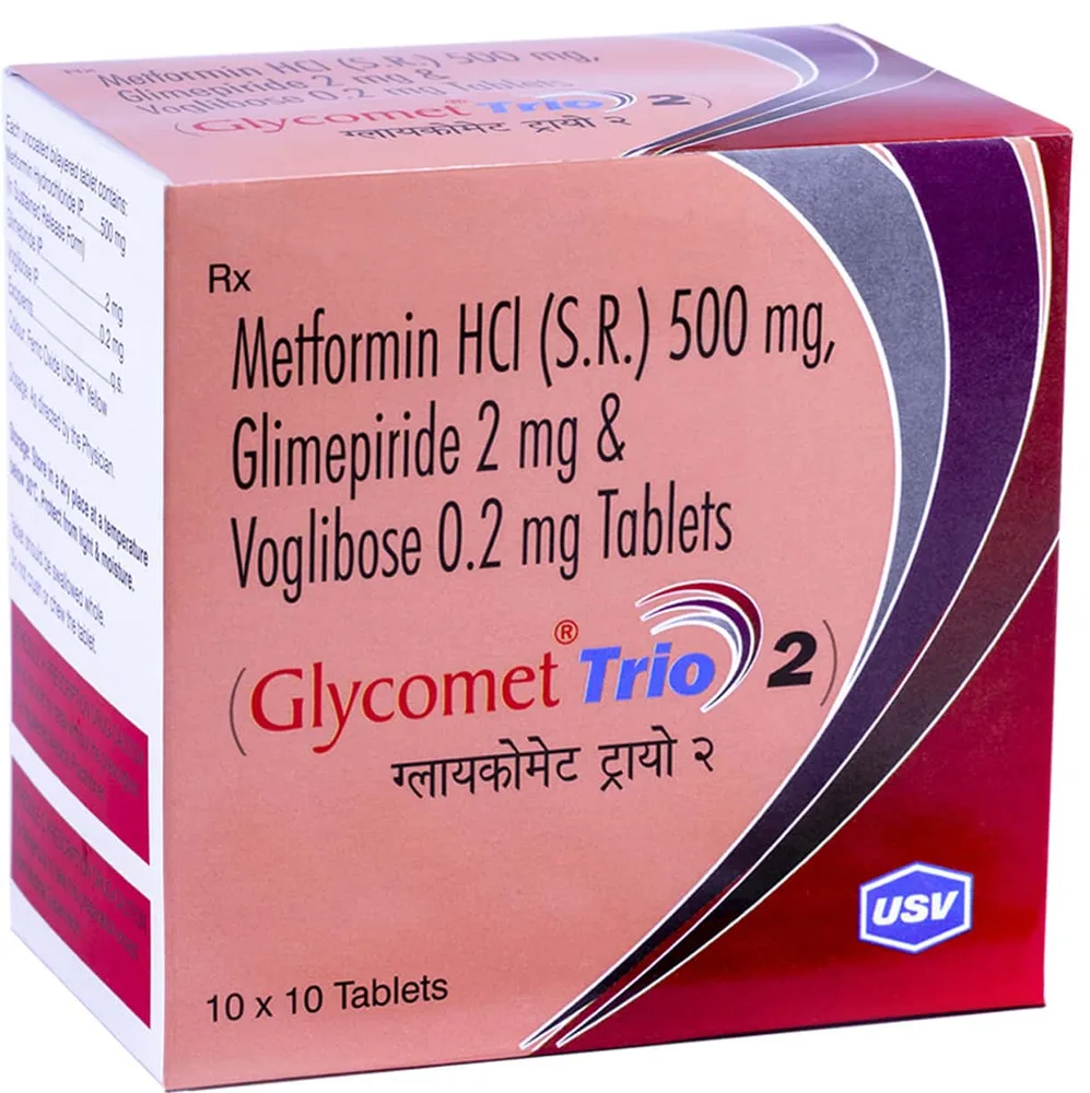Glycomet Trio 2 Tablet