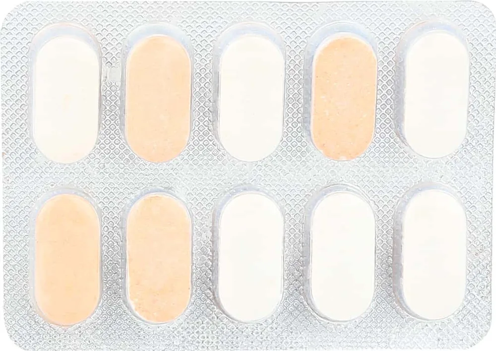 Glycorena M2 Forte Strip Of 10 Tablets