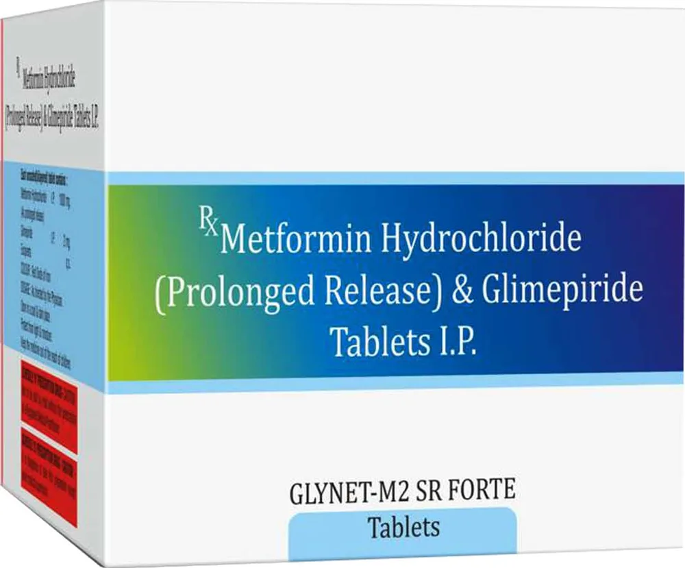 Glynet M 2mg Sr Forte Strip Of 10 Tablets