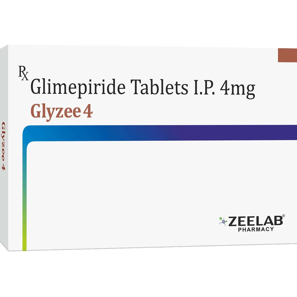 Glyzee 4mg Strip Of 10 Tablets