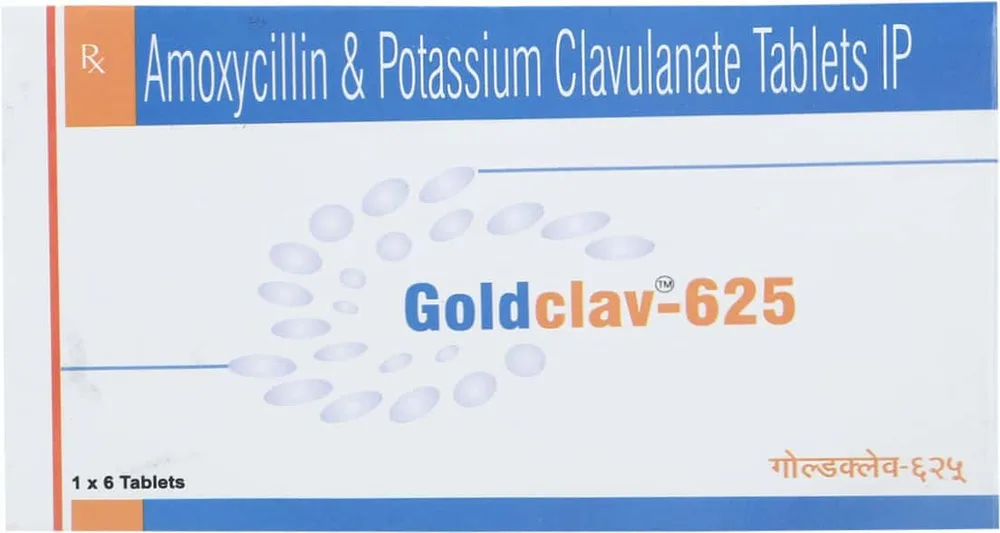 Goldclav 625 Tablet