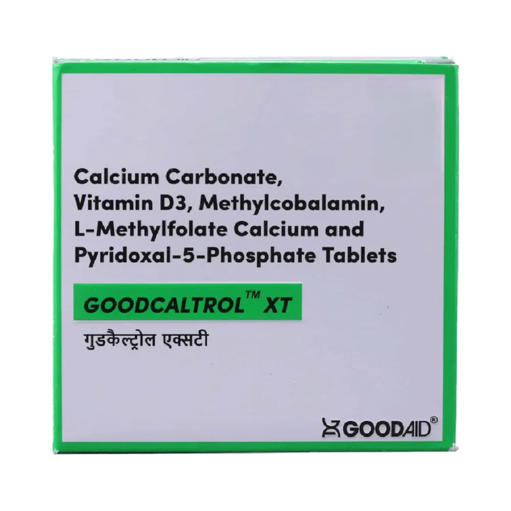 Goodcaltrol Xt Strip Of 15 Tablets