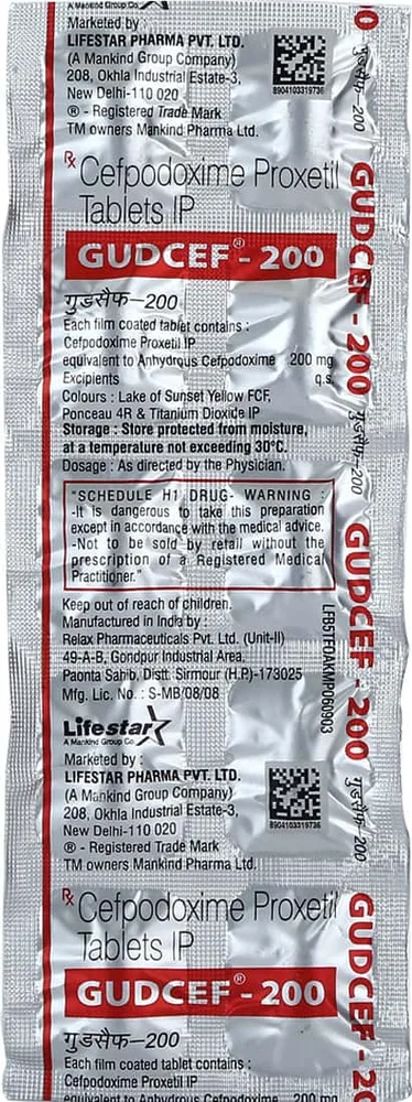 Gudcef 200 Tablet