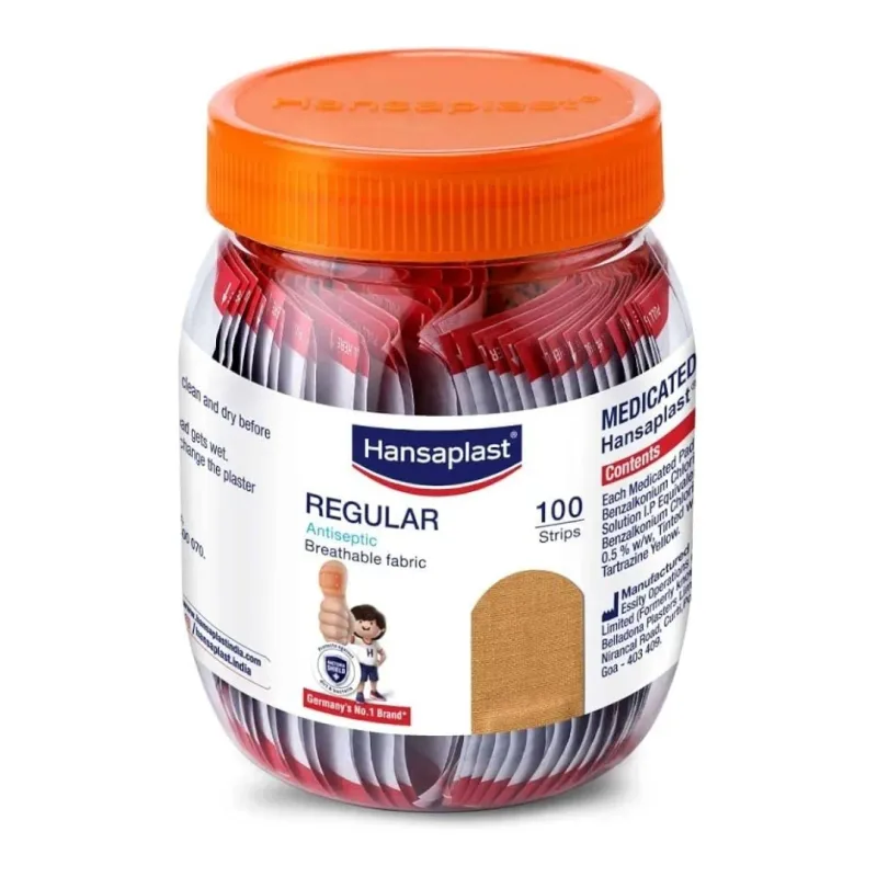 Hansaplast Regular Bandaid 100 Strips