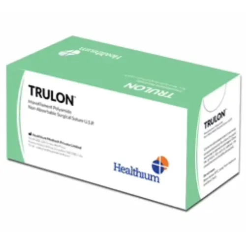 Healthium - Sutures India - SN3328A - Trulon SN 3328A - 12 Foils Box
