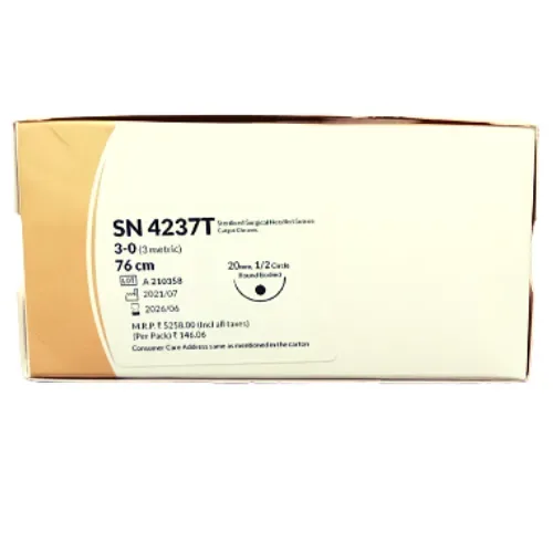 Healthium - Sutures India - SN4237T - Trugut SN 4237T - 36 Foils Box