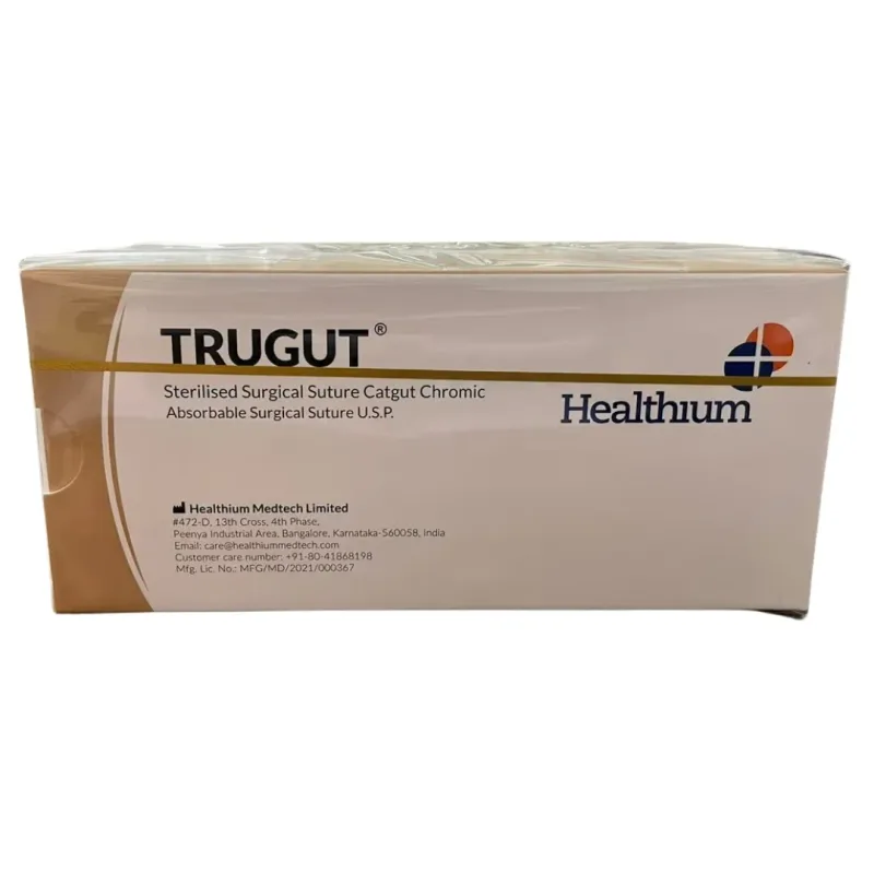 Healthium (Sutures India) Trugut - SN 4267 - 12 Foils Box