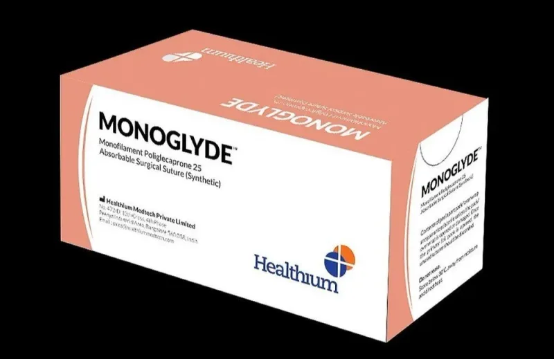Healthium - Sutures India - SN1741 - Monoglyde 2-0 SN 1741 - 12 Foil Box
