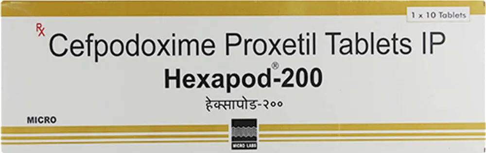 Hexapod 200mg Strip Of 10 Tablets