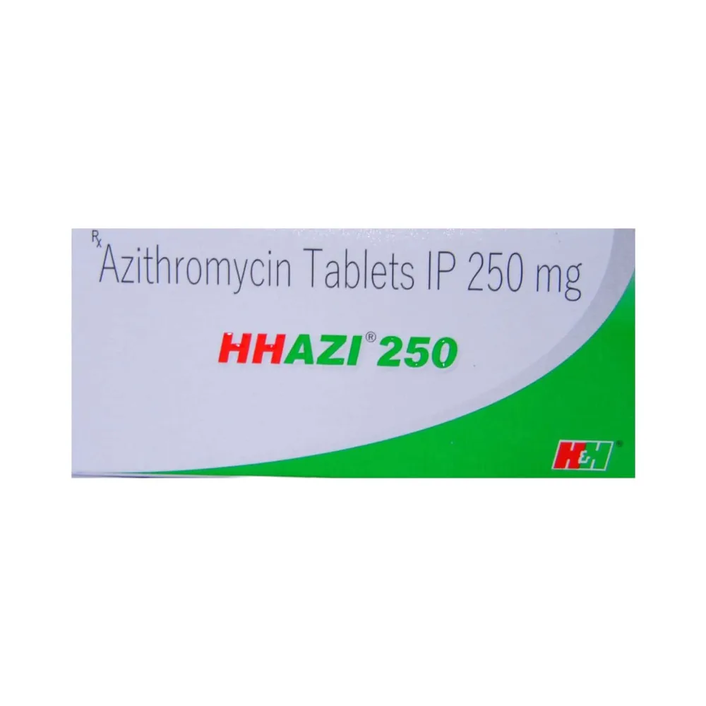 Hhazi 250mg Strip Of 10 Tablets