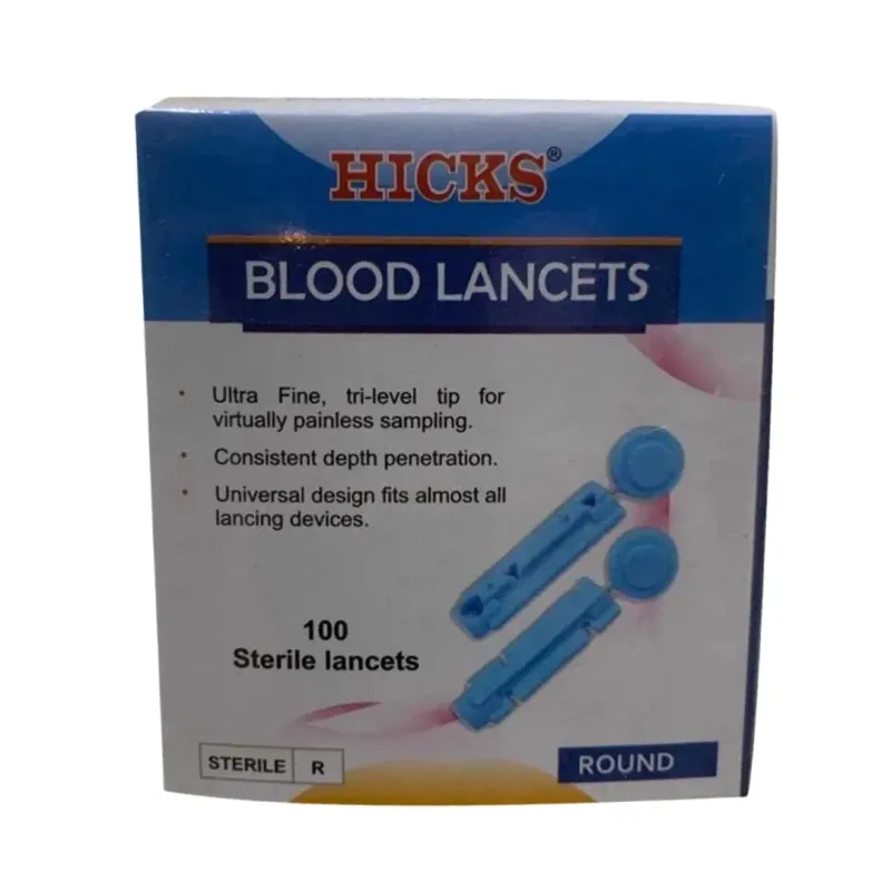 Hicks Blood Lancets Round