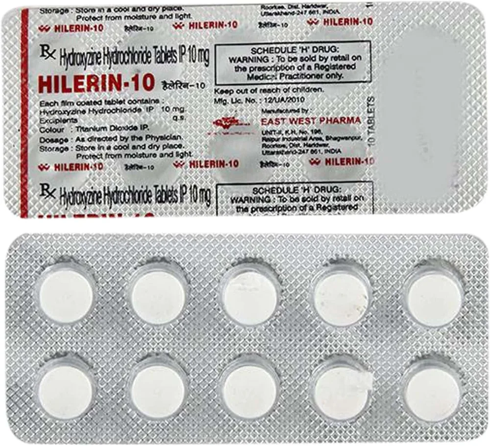Hilerin 10mg Strip Of 10 Tablets