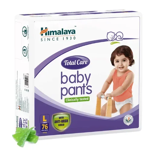 Himalaya Total Care Baby Pants Large 76s (8-14KG)