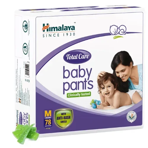 Himalaya Total Care Baby Pants Medium 78s (5-11KG)