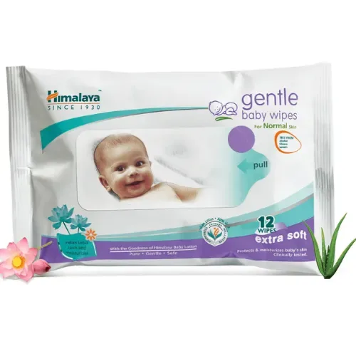 Himalaya Gentle Baby Wipes 12 Piece