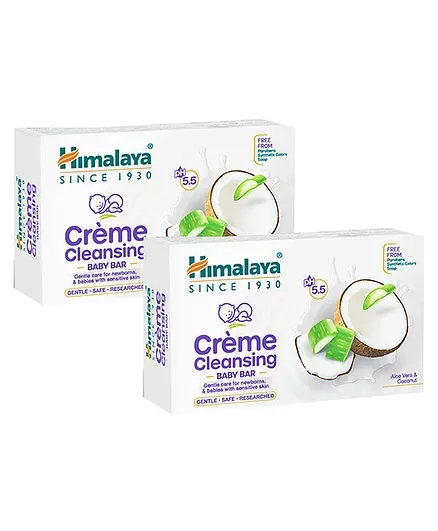 Himalaya Creme Cleansing Baby Bar 75 gm