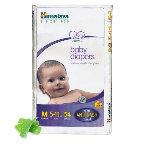 Himalaya Baby Diapers Medium 54s (5-11kg)