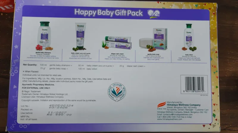 Himalaya Baby Gift Pack 5 in 1