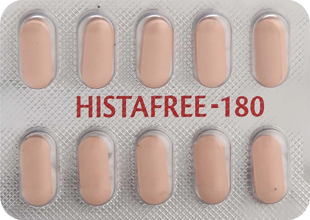 Histafree 180 Tablet