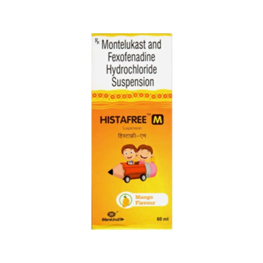 Histafree M Mango Flavour Bottle Of 60ml Suspension