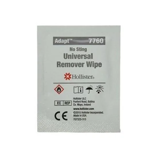 Hollister Adapt Adhesive Remover Wipes pack of 50 ( 7760 )