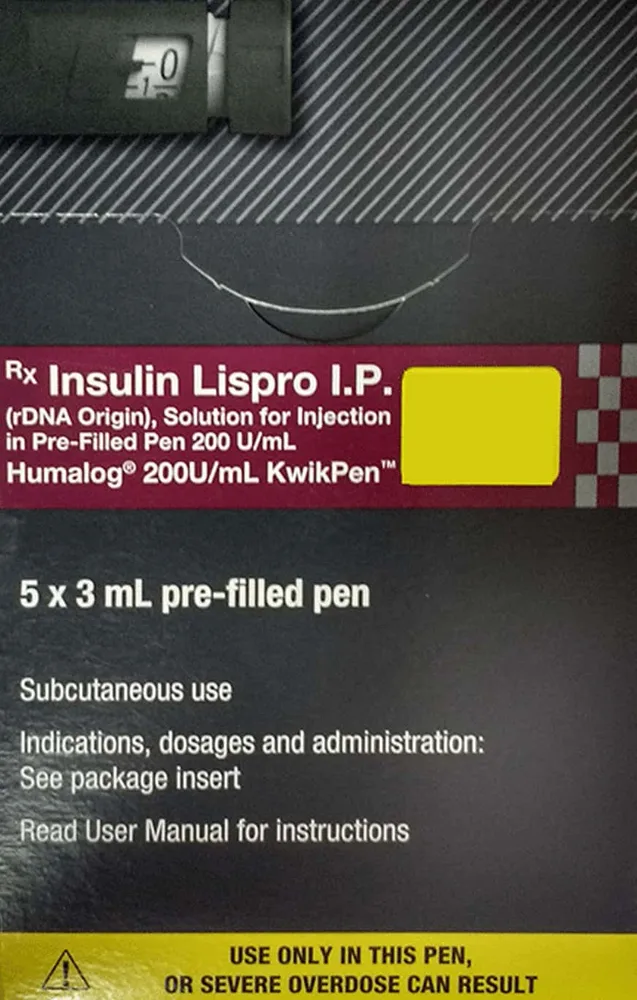 Humalog 200iu/Ml Kwikpen Pre Filled Pen Of 3ml Solution For Injection