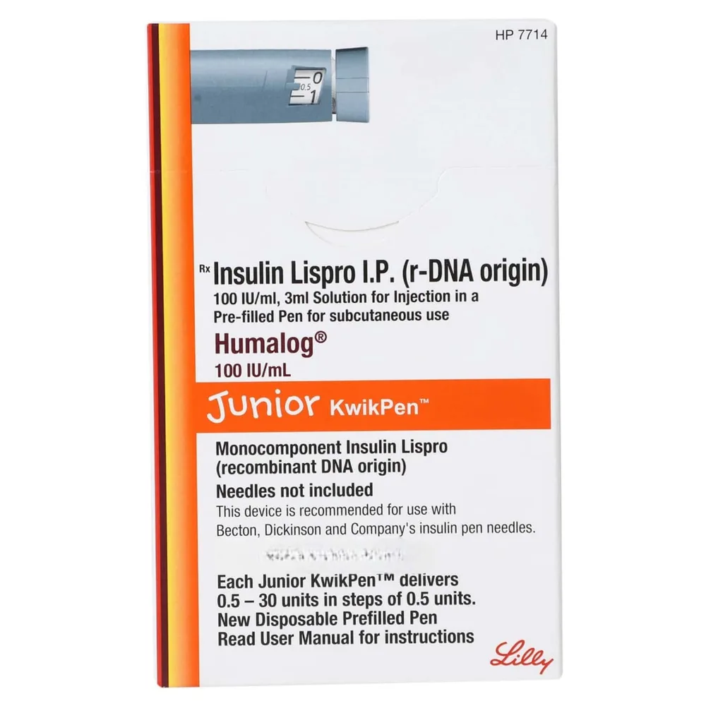 Humalog Junior Kwikpen Solution For Injection