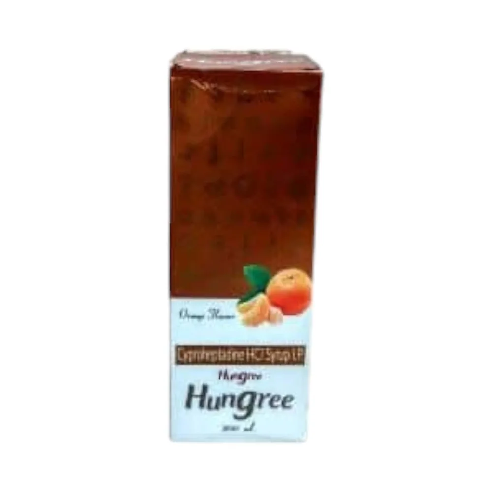 Hungree Orange Flavour Bottle Of 200ml Syrup