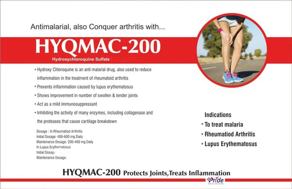 Hyqmac 200mg Strip Of 10 Tablets