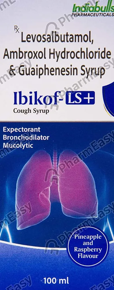 Ibikof Ls Forte Raspberry Flavour Bottle Of 100ml Syrup