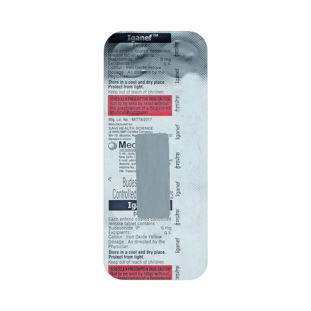 Iganef 9mg Strip Of 10 Tablets
