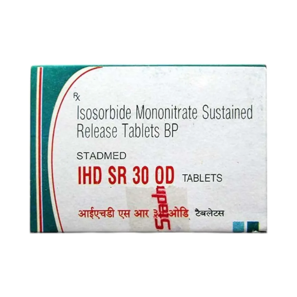 Ihd Sr 30 Od Strip Of 10 Tablets