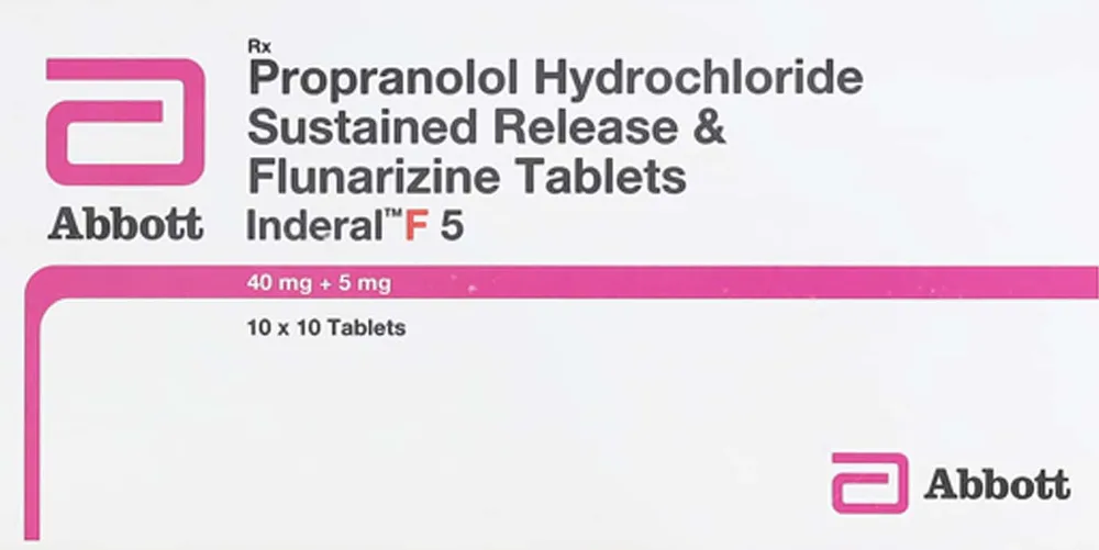 Inderal F 5mg Strip Of 10 Tablets