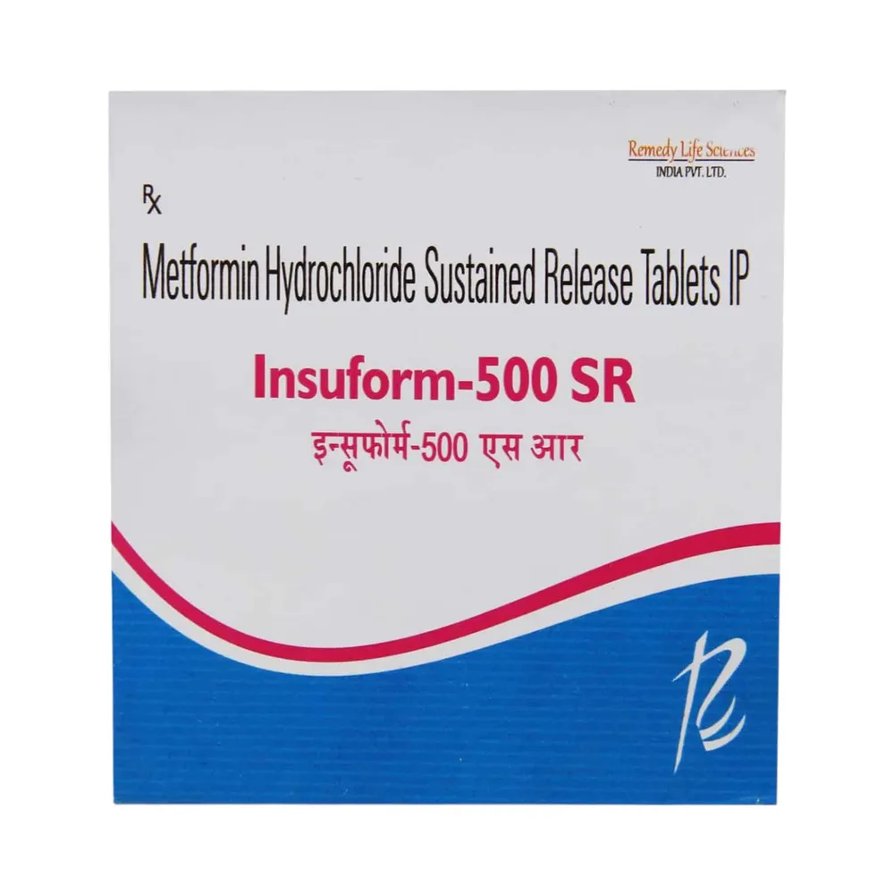 Insuform Sr 500mg Strip Of 10 Tablets