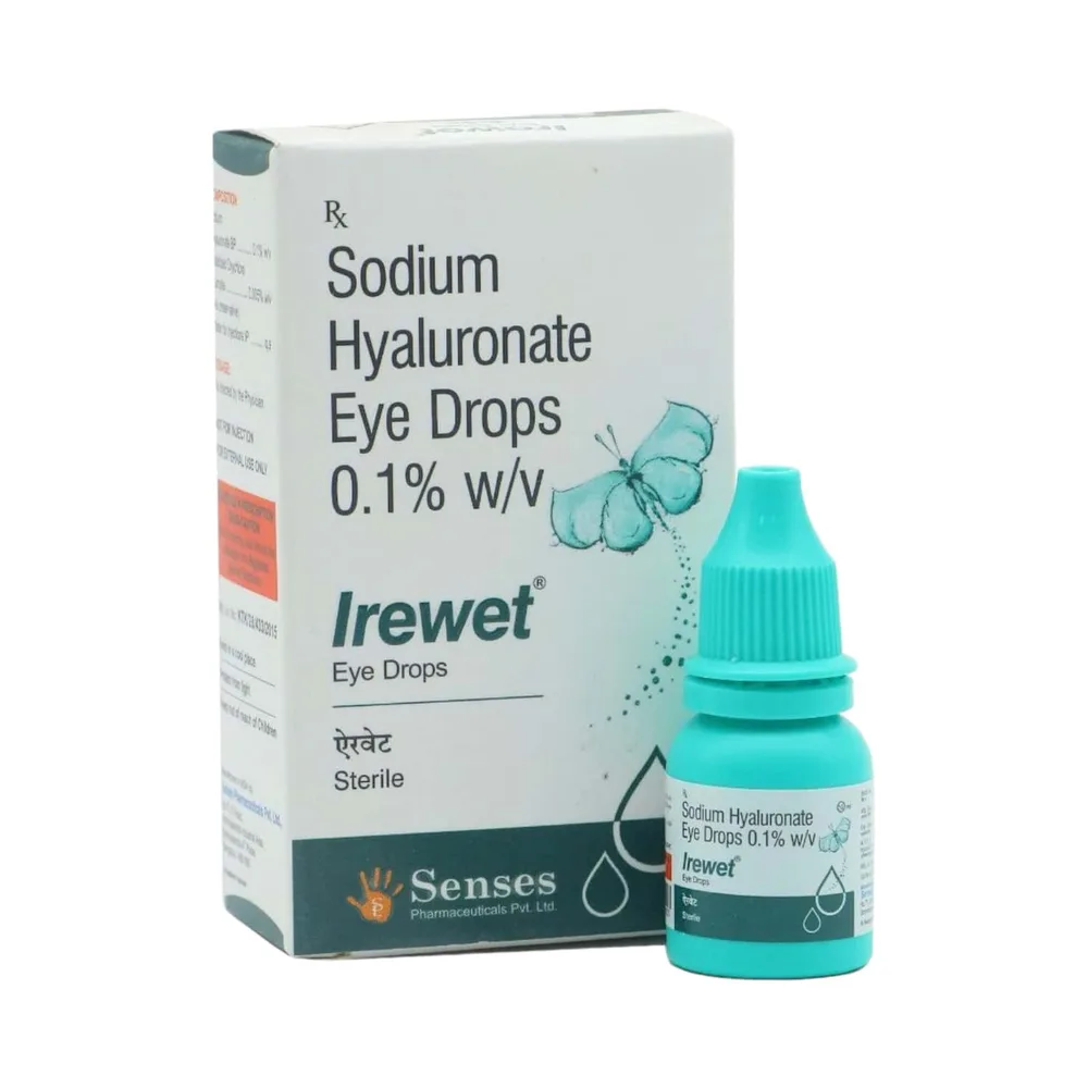 Irewet Bottle Of 10ml Eye Drops