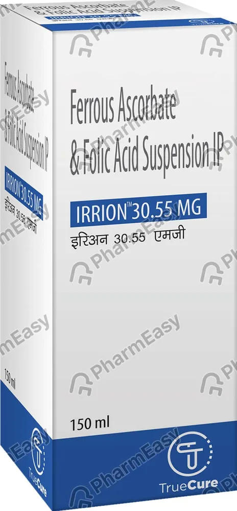 Irrion 30.55mg Bottle Of 150ml Suspension