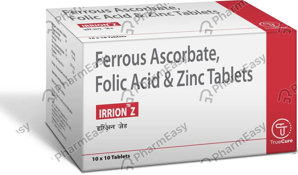 Irrion Z Strip Of 10 Tablets