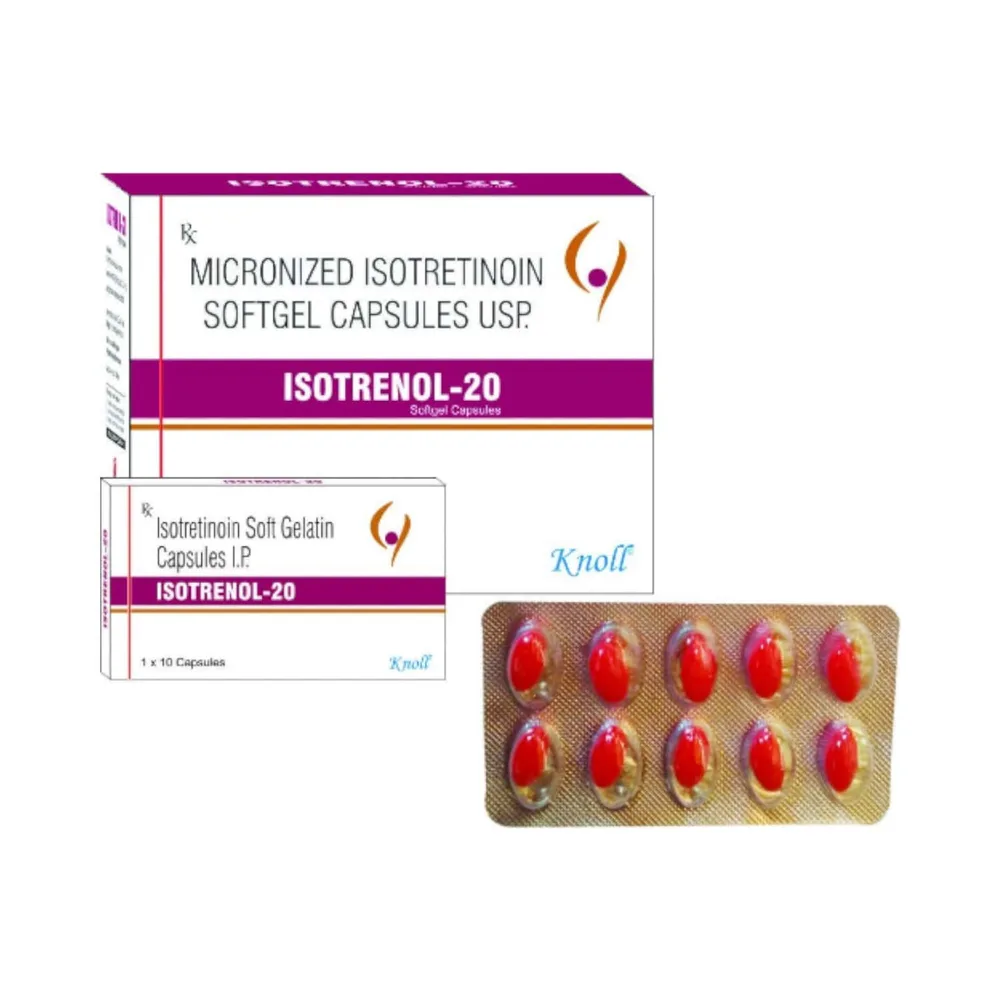 Isotrenol 20mg Strip Of 10 Capsules