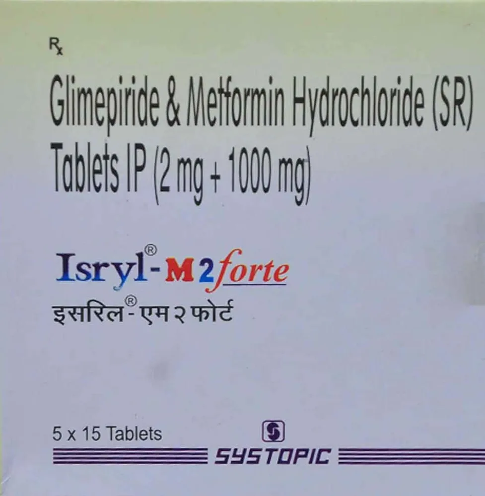Isryl M 2mg Forte Strip Of 15 Tablets