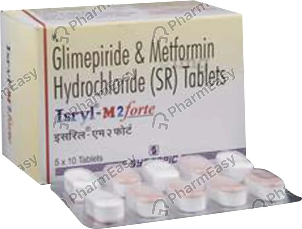 Isryl M2 Forte Strip Of 10 Tablets