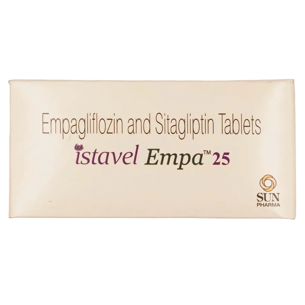 Istavel Empa 25mg Strip Of 10 Tablets